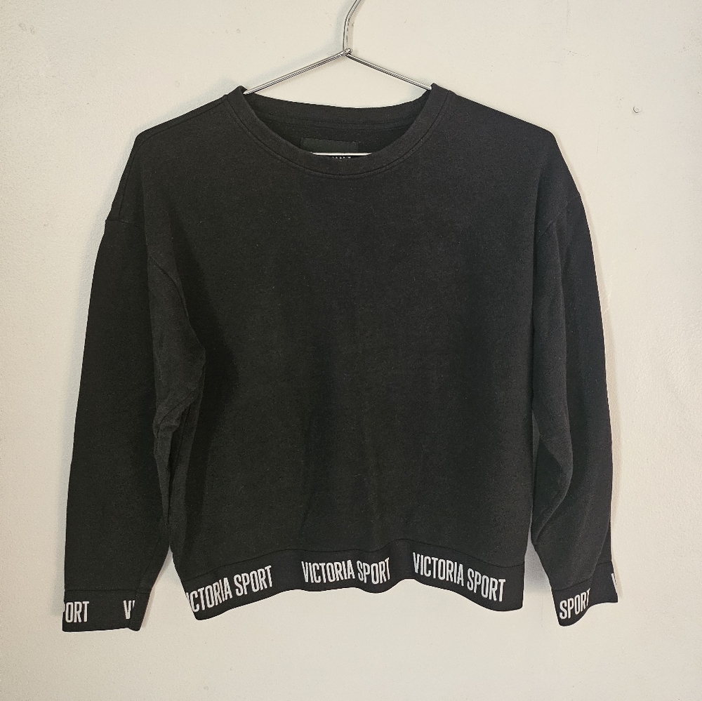 Victoria's Secret Black Crew Neck Sweater